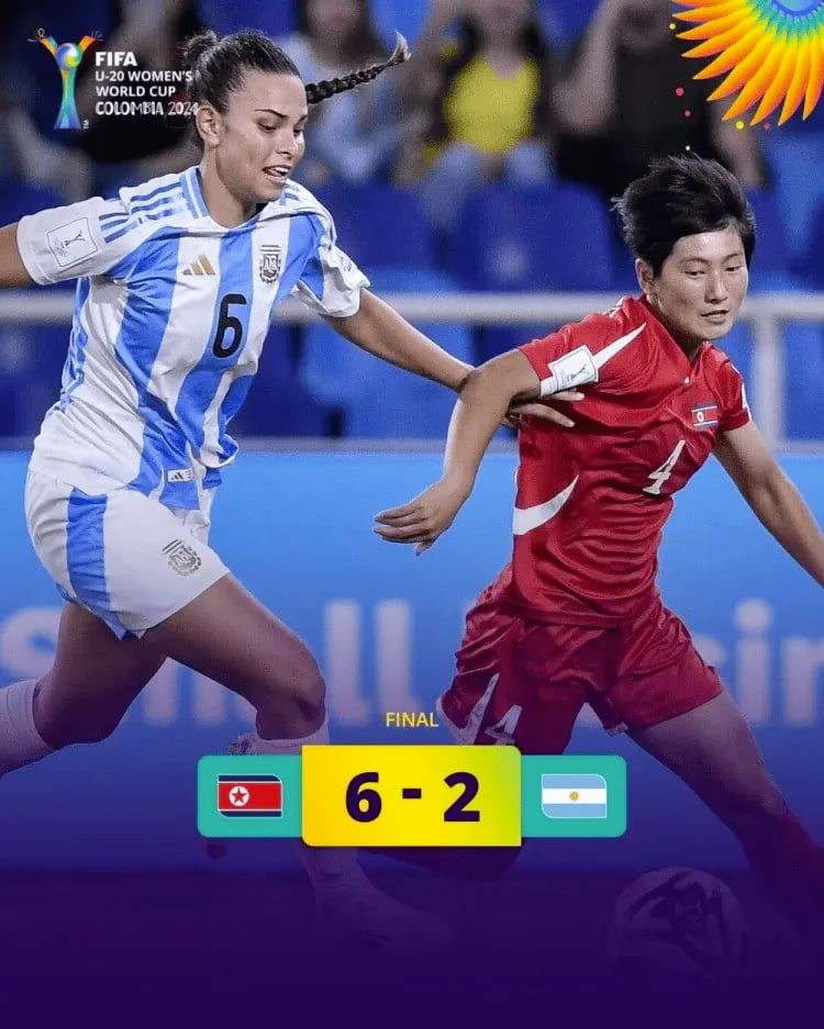 神秘之师！U20女足世界杯朝鲜女足6-2大胜阿根廷女足